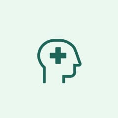 medical cross on person